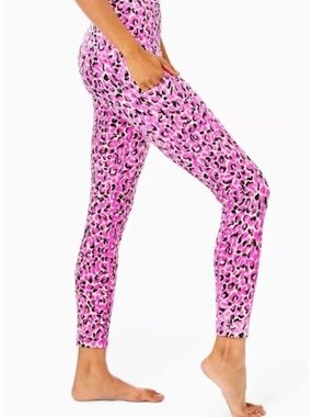 EUC Lilly Pulitzer Luxletic Weekender High Rise Leggings - Large